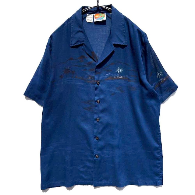【KENNINGTON】Vintage Aloha Shirt Hawaiian Shirt【1980s-】Vintage Hawaiian Shirt