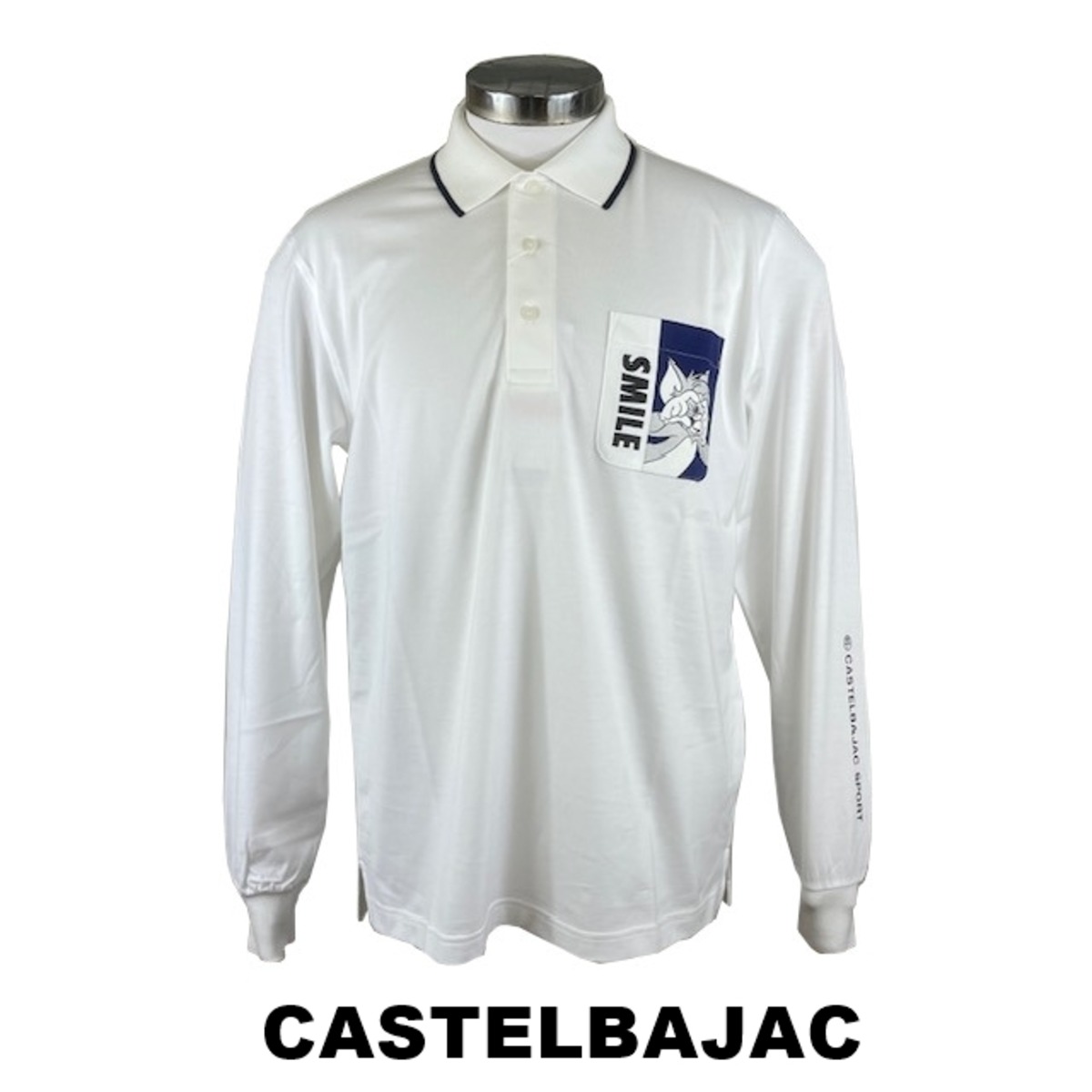 カステルバジャック CASTELBAJAC トムとジェリーポロシャツ 7235373103 