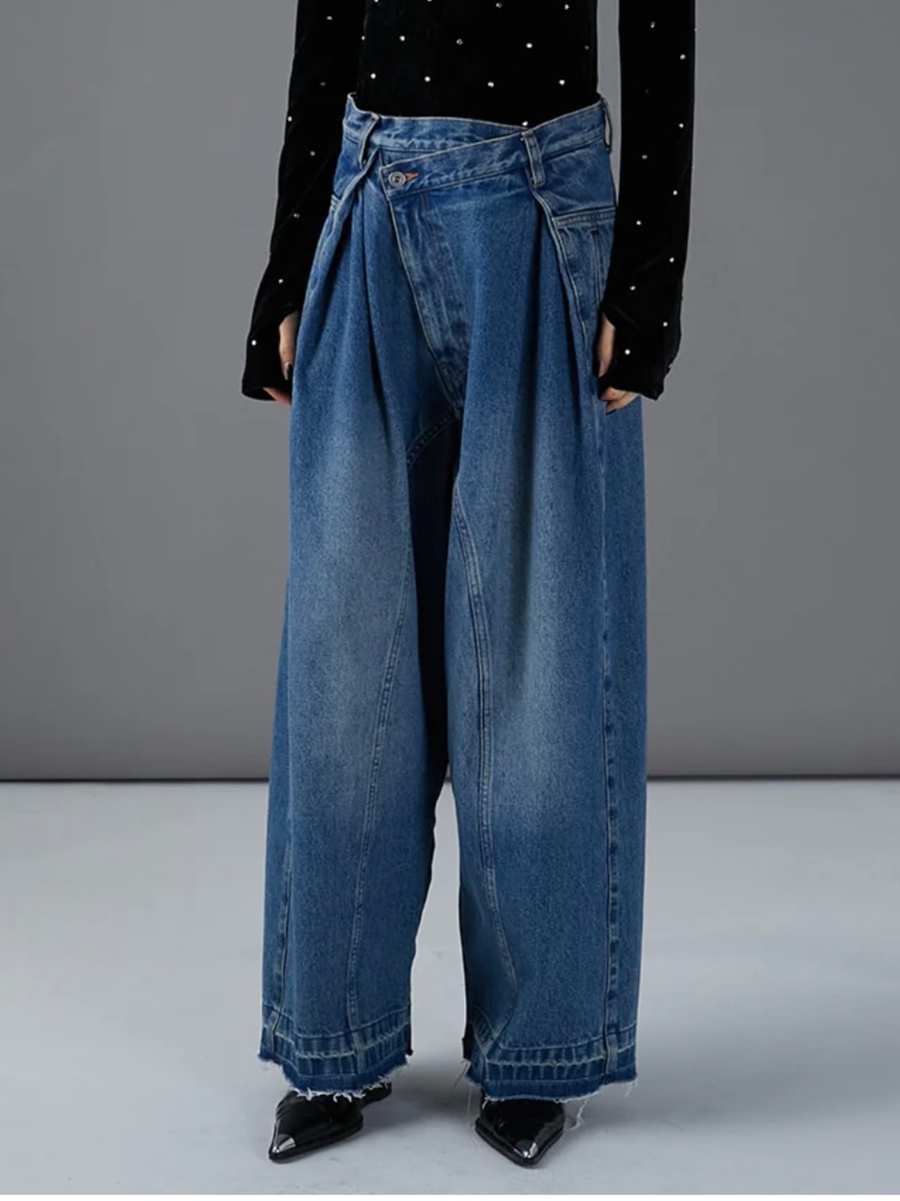 24AW】PRANK PROJECT プランクプロジェクト / Zip Open Denim Pants 