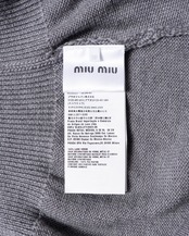 〈miu miu〉Embellished Cardigan