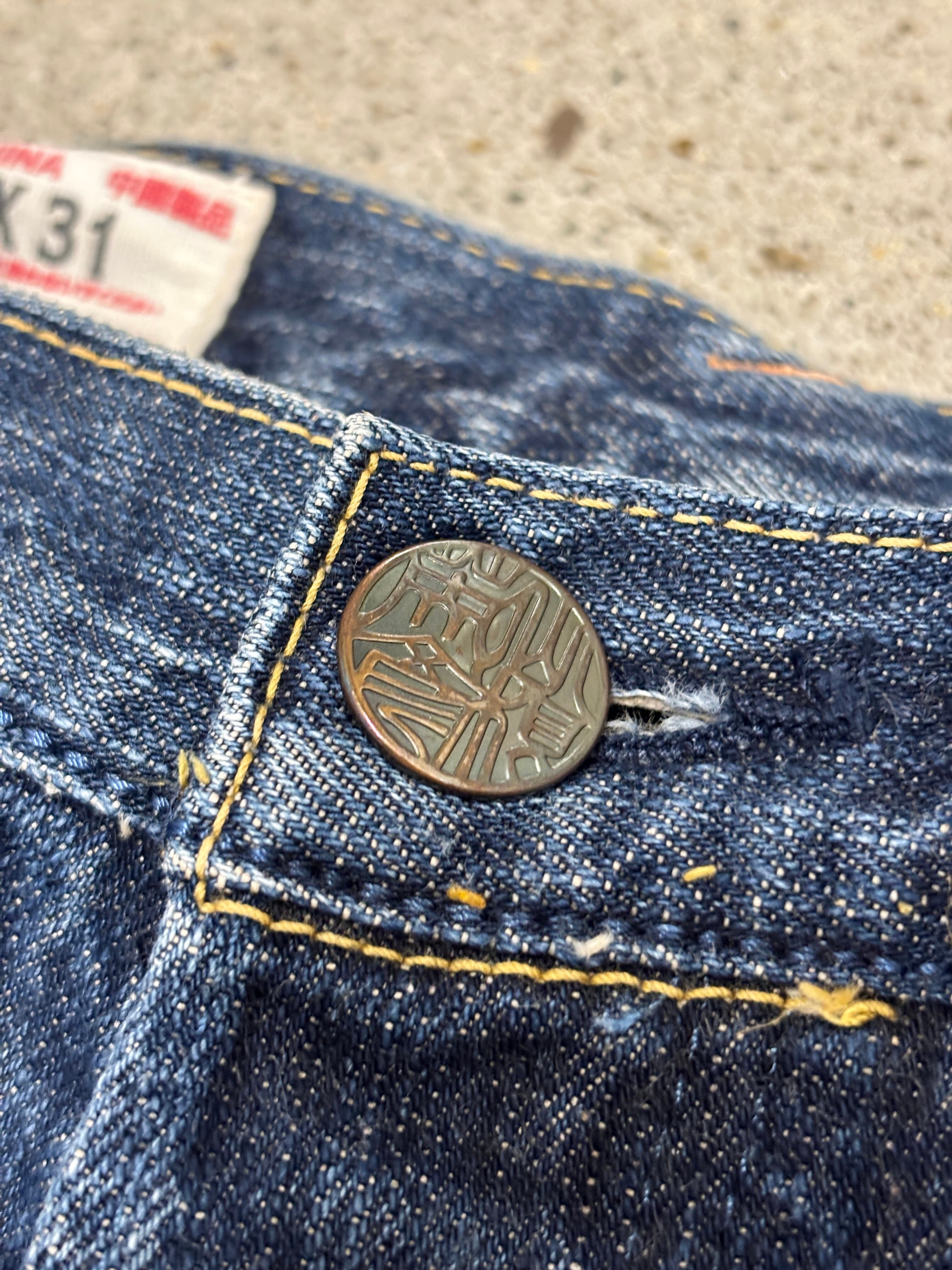 EVISU/YAMANE Denim/lot 1959/W31/L31/山根デニム/カモメプリント