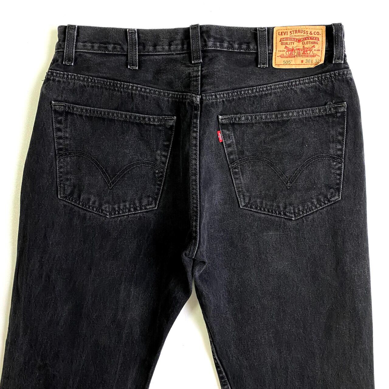 リーバイス Levi's 505 ブラックデニム　28×28