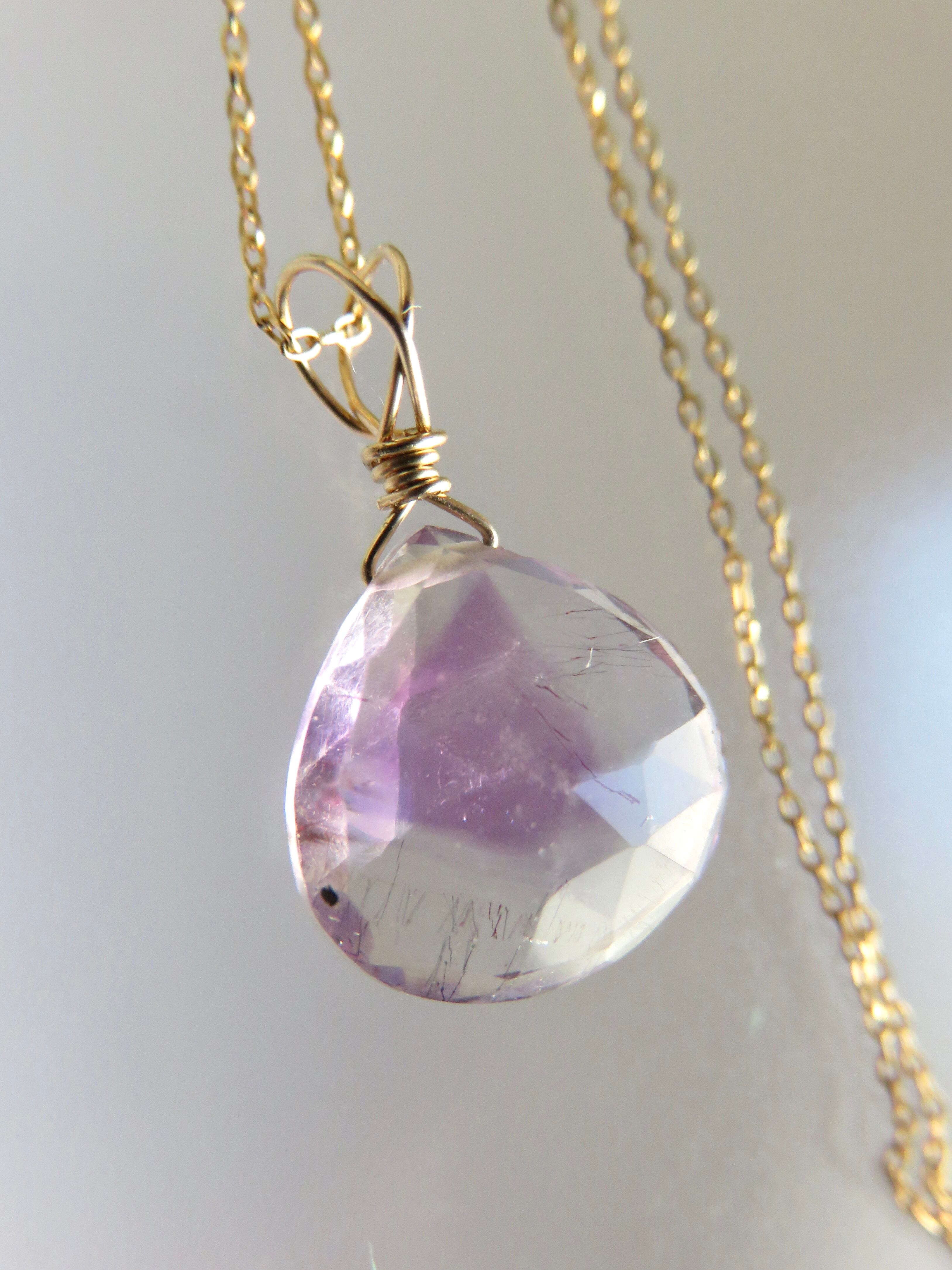 ハイクオリティ大粒12.9ct】ギラライトインクォーツ女神巻き