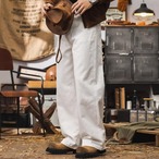 loose fit wide leg denim pants ◇2color H0801