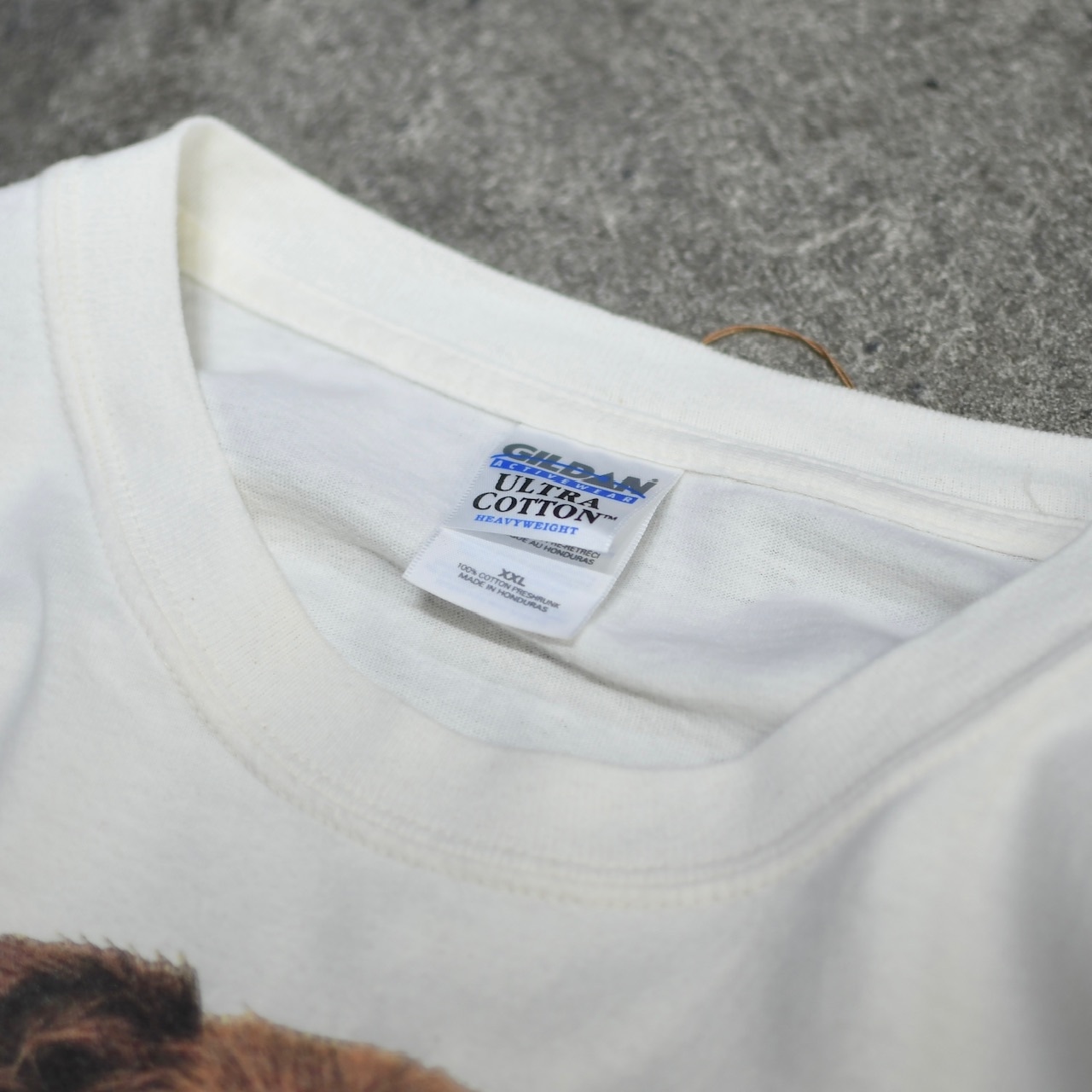collie print tee