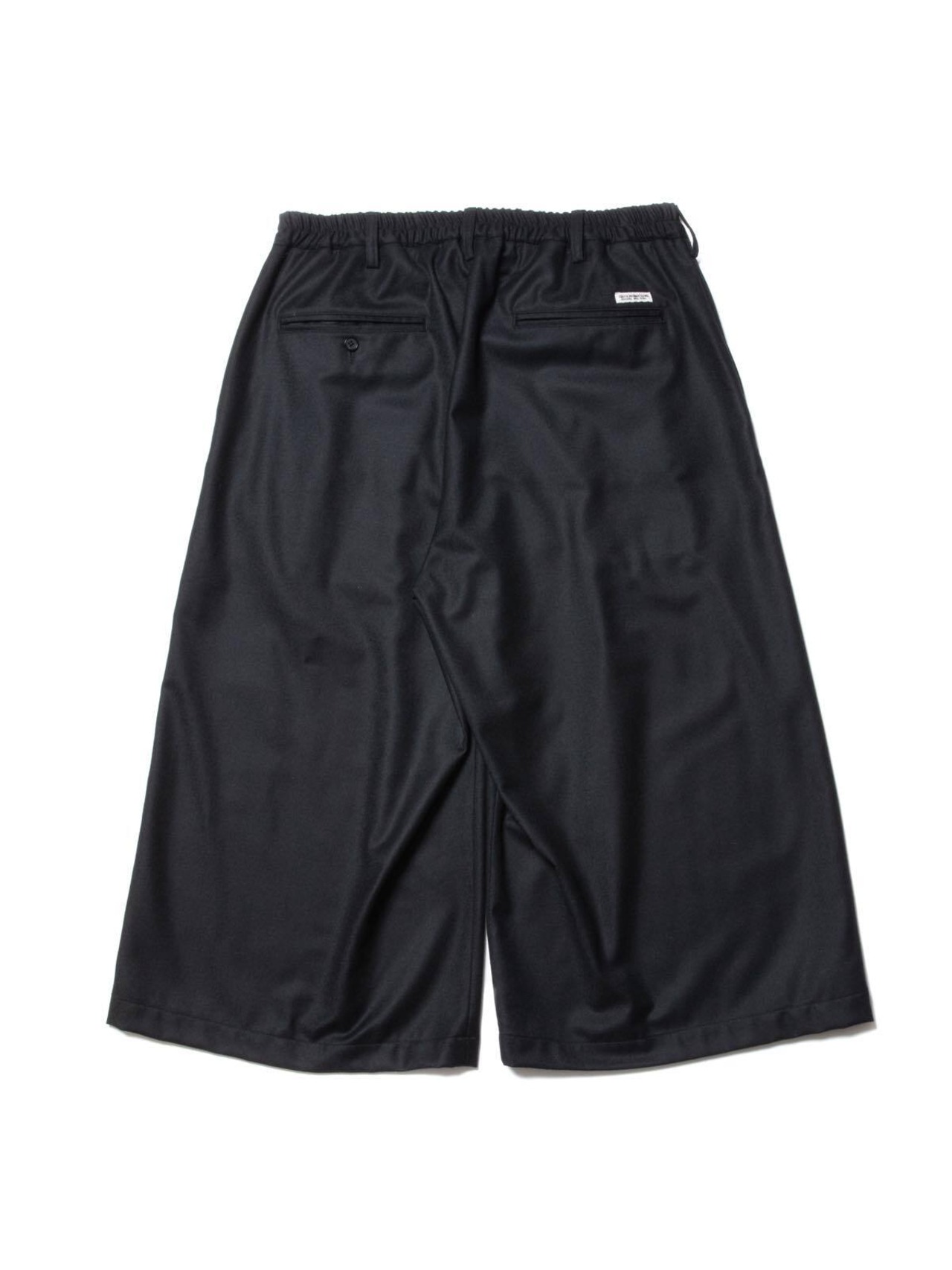 CA/W Flannel Shin Cut Wide Easy Trousers