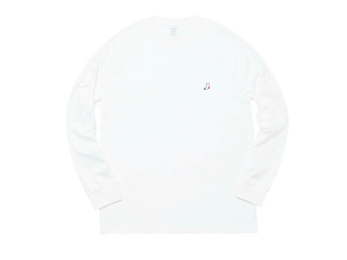 WHIMSY / SOCKS CLUB L/S TEE WHITE