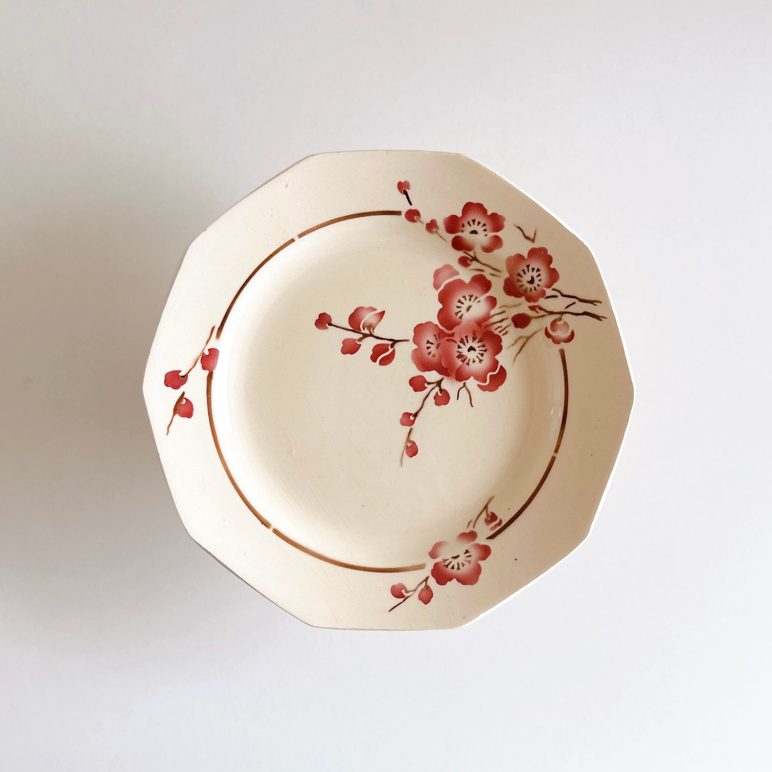 サンタマン st amand ジャルディニエール JARDINIERE 平皿 A St-Amand サンタマン 大皿 28cm JARDINIÈRE（フランス） | ぽわにえ