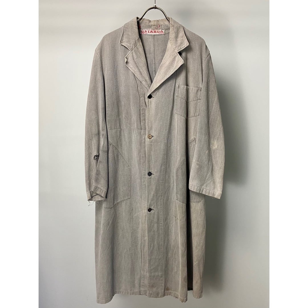 1950s〜Vintage French Atelier Coat - チェスターコート 1950s〜Vintage French Atelier Coat - チェスターコート
