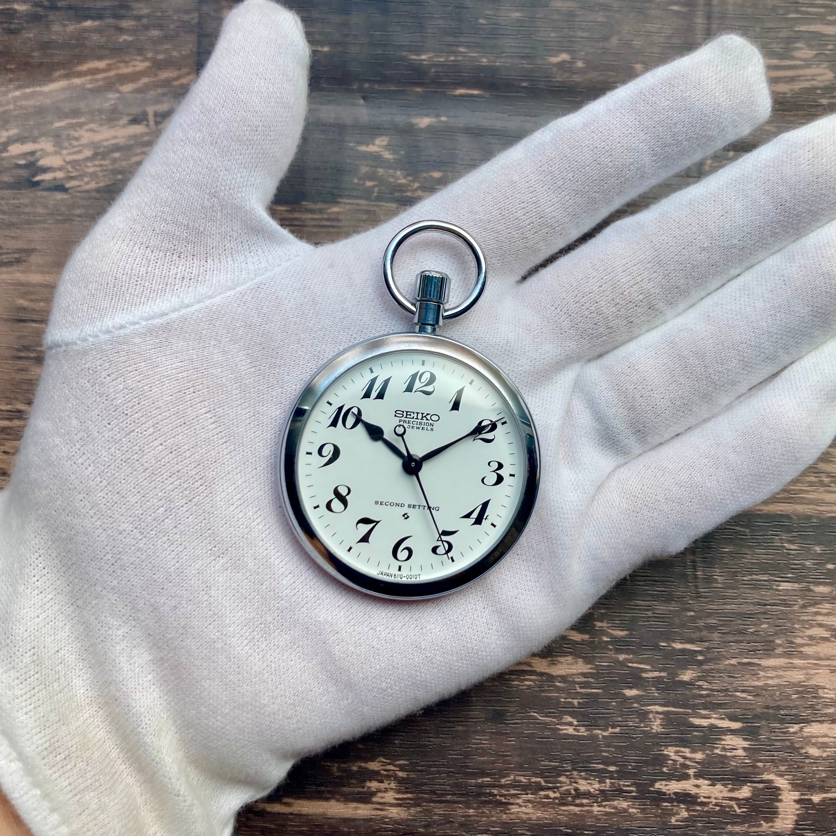 精工舎 鉄道時計 昭和31年 5398 国鉄 機械式手巻き稼働品 精工