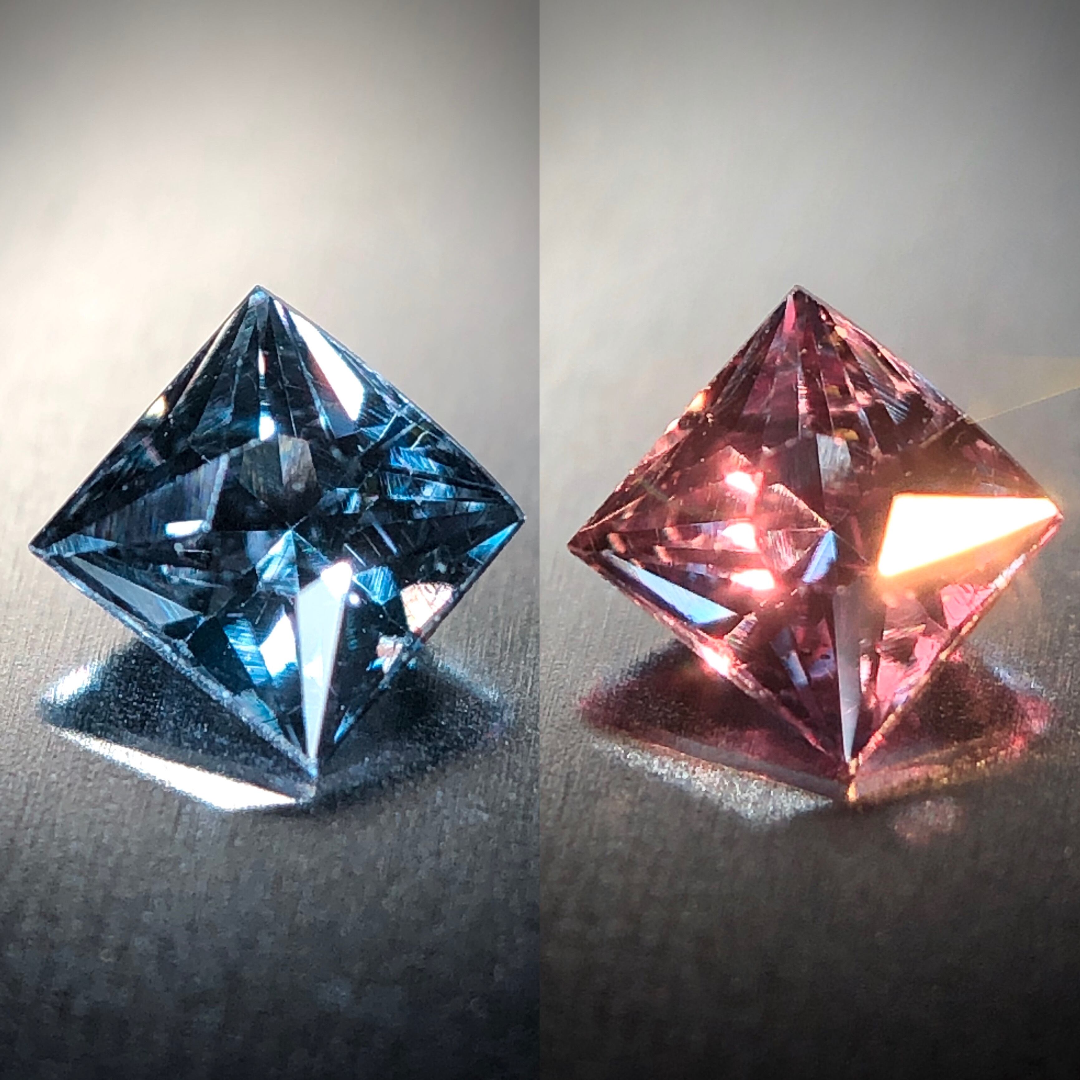 ソーティング付】ベキリーブルーガーネット 0.14ct ルース 天然