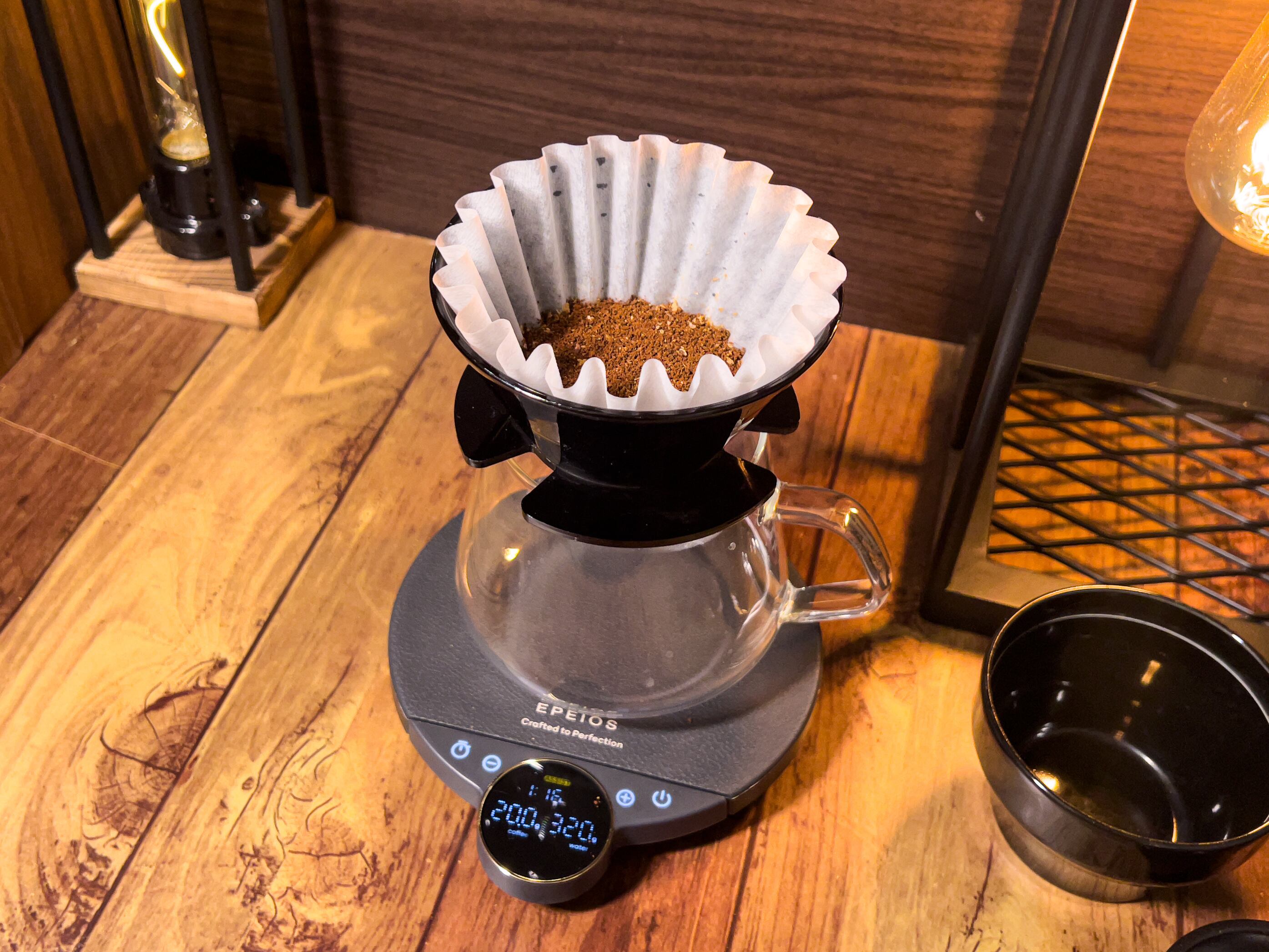 EPEIOS コーヒースケール Balance ブラック | COFFEE LAB KOMAMEYA