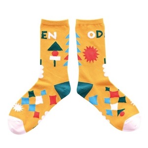 Goma Socks "ODEN" size:Free ゴマ 靴下 ソックス