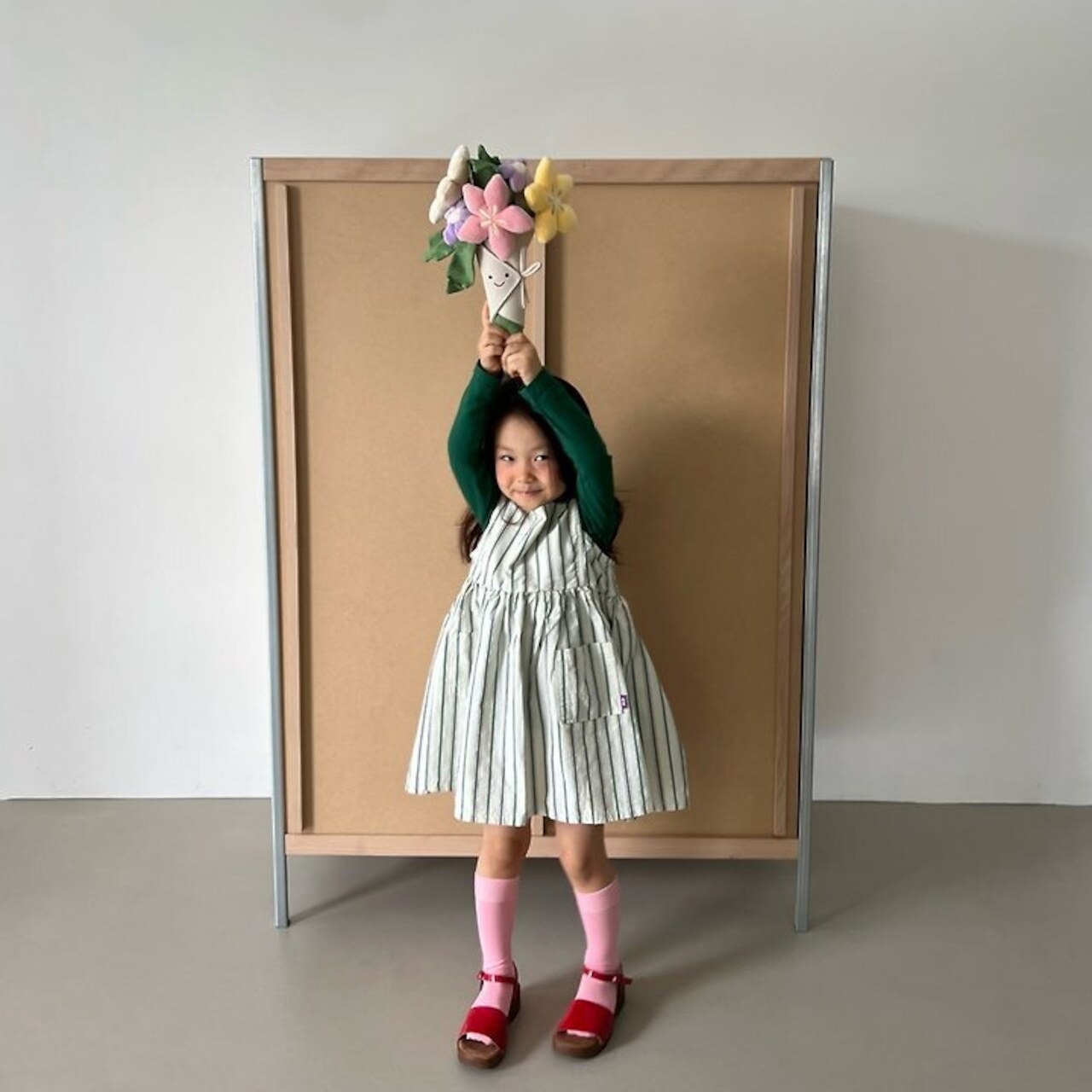 韓国子供服 / 26Autumn / cantuccistudio / ジャスワンピ―ス / 秋服 *XS~XL*