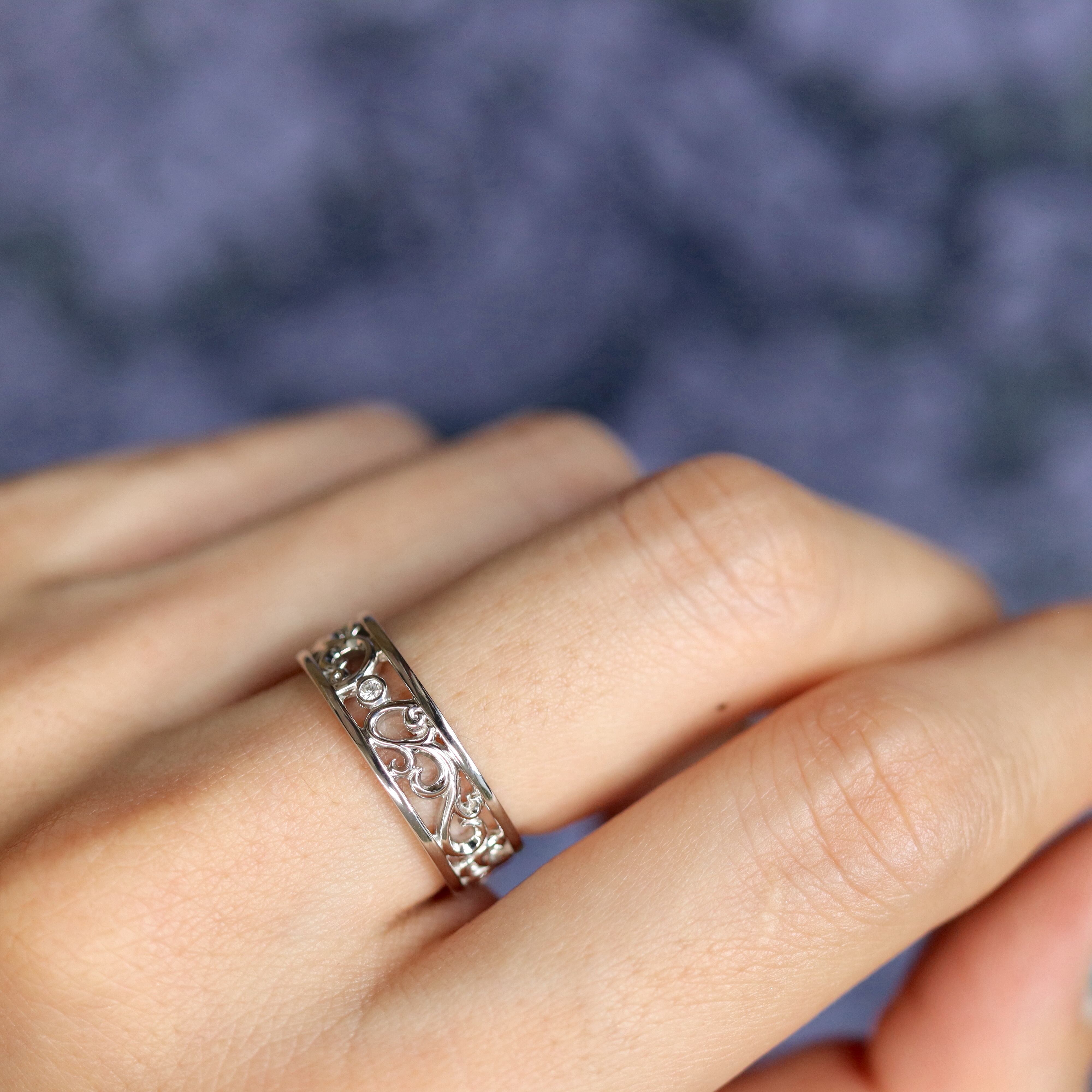 【サイズ9号】エタニティダイヤモンド0.2ctリング・指輪 サイズ直し可能