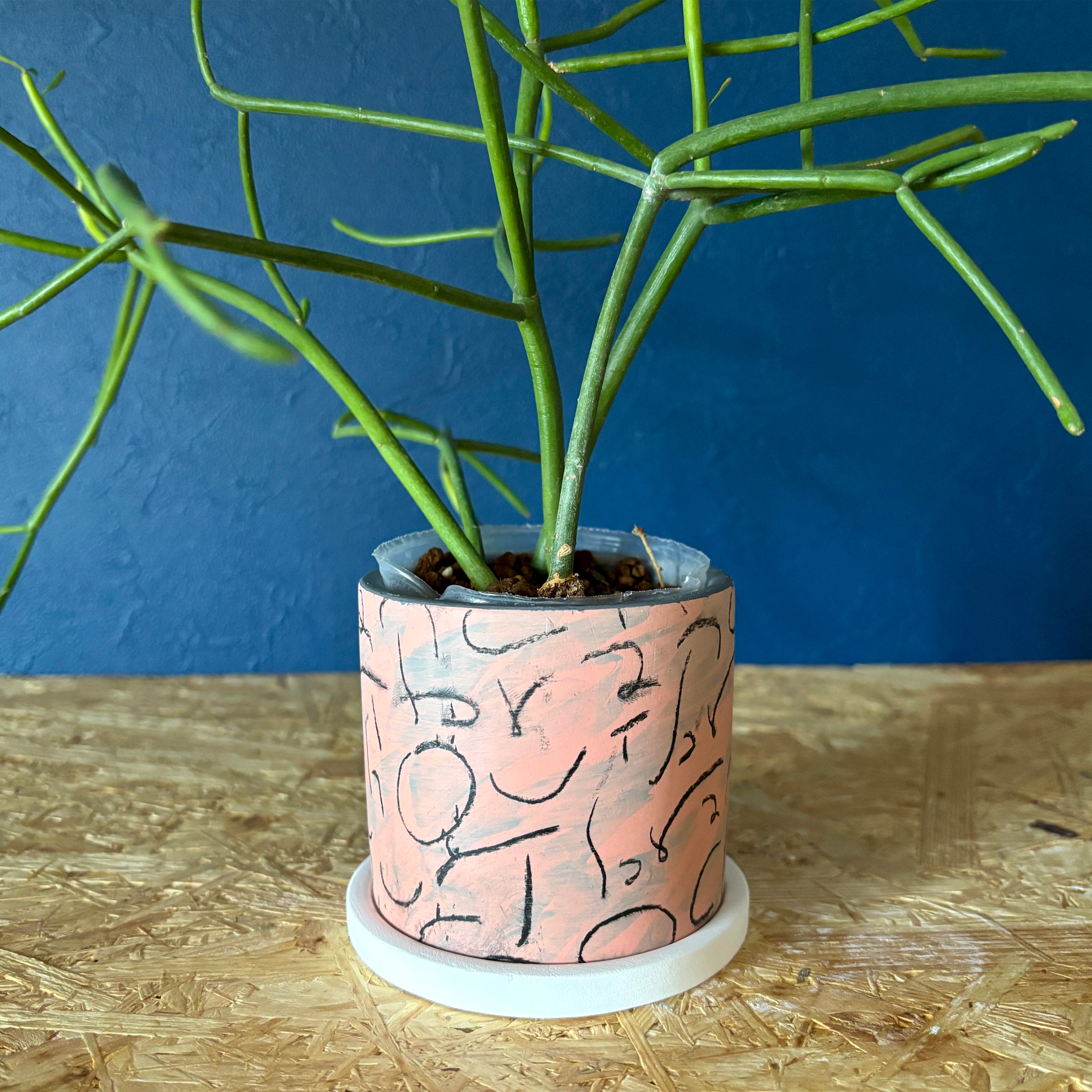 Painting Pot L-23 (植木鉢) | greenis shop