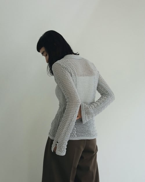 anuke 】Mix Knit Shirts | valance 福井｜レディース セレクト