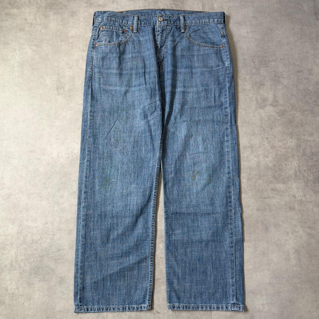 リーバイス569 Levis W34 ブルーデニム 青 古着 ヒゲ 20448 | fuufu