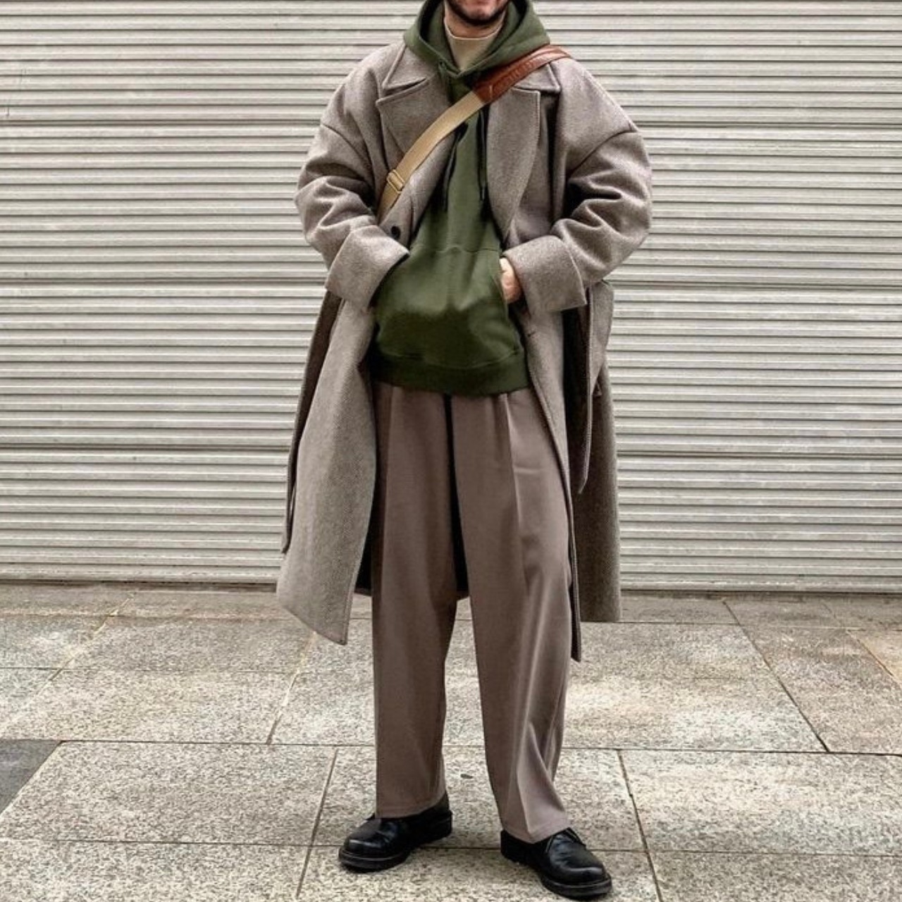 ベルトディテール パデッドコート 　TB1819・画像7