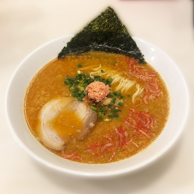 海老塩ラーメン (替え玉付き)