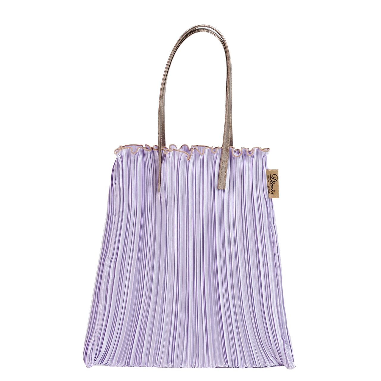 カラフルプリーツバッグ M(DSP-864)#255ラベンダー