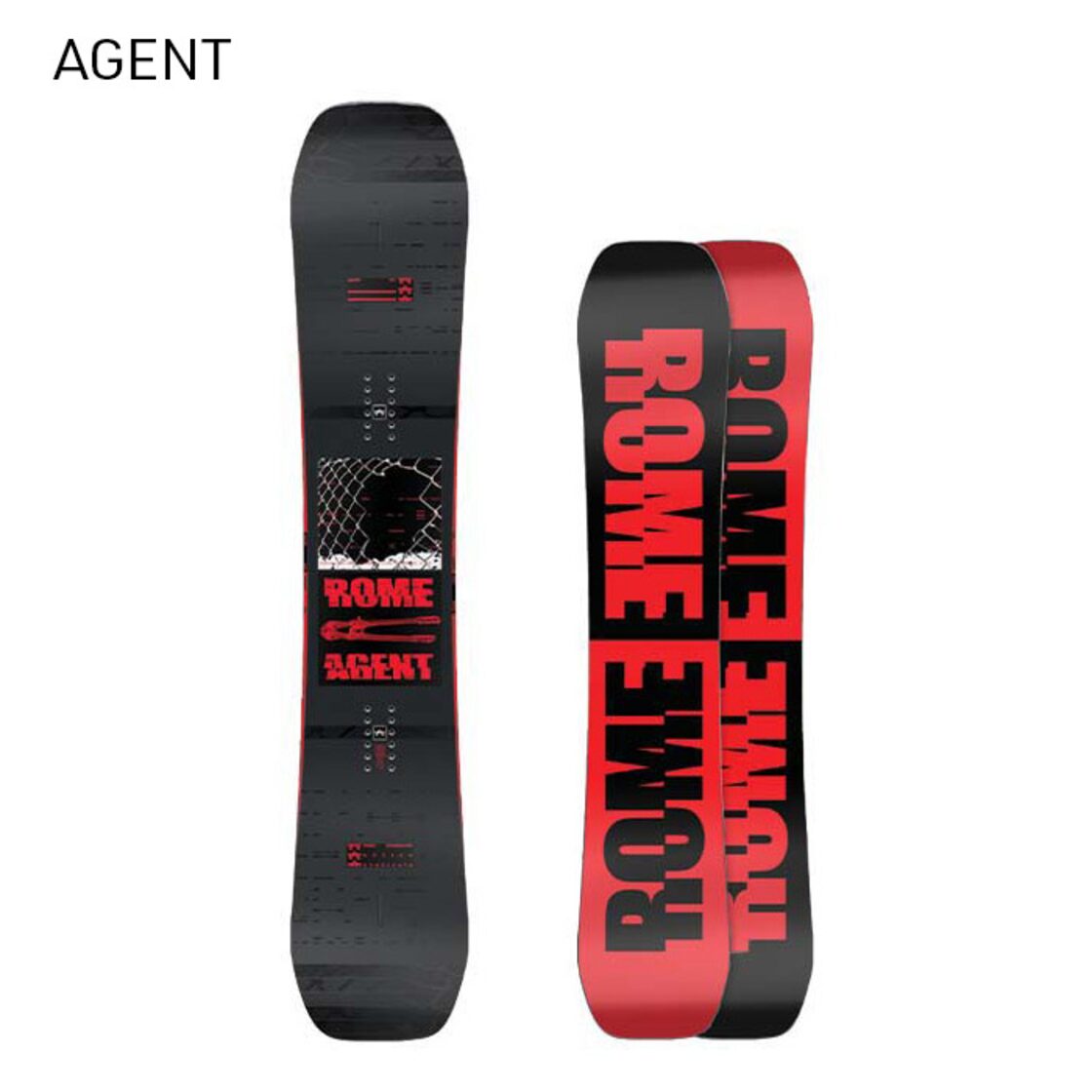 22-23 ROME AGENT 20TH ANNIVERSARY ローム 154cm スノーボード 