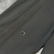 special BARBONI rayon blend wide slacks khaki