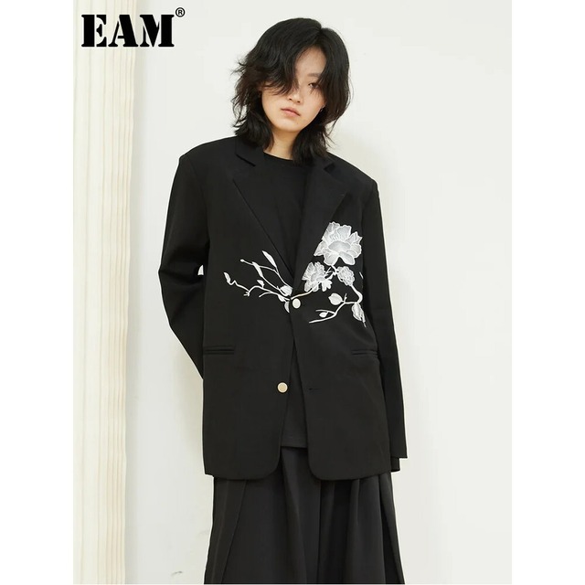 Embroidery Flower Chic Jacket【E0177】