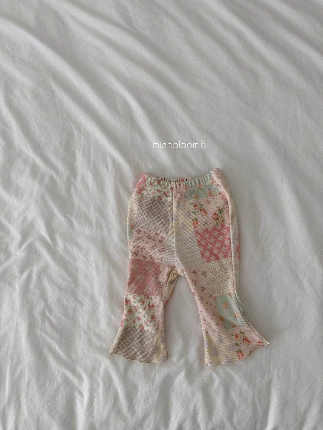送料無料【予約】/ kids パッチブーツカットレギンス / mienbloom