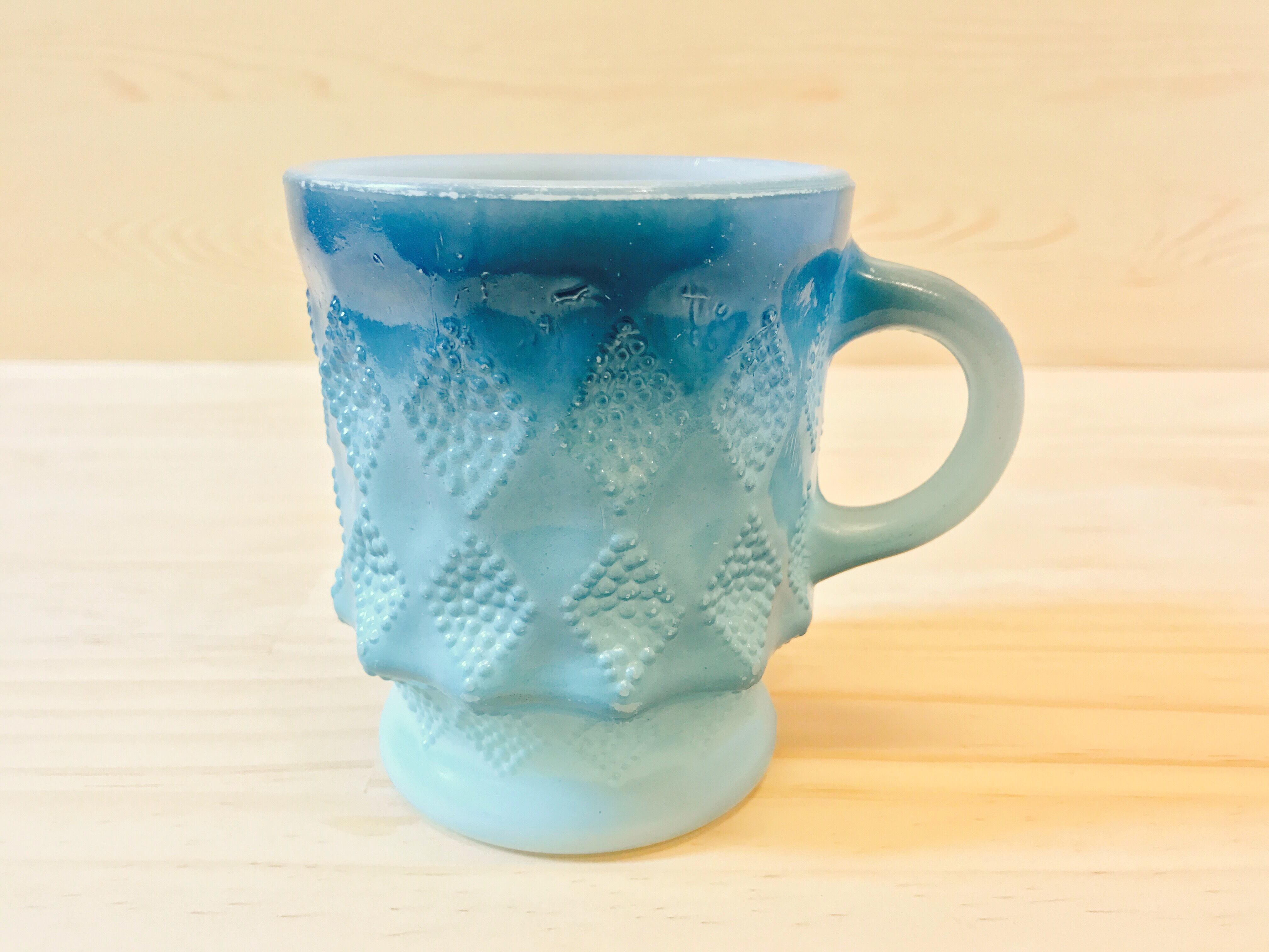 Fire-King - 【プルメリア】 Fire-King スタッキングマグ ターコイズブルー – Fire-King