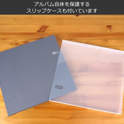 セラピーカラー KG判6面ポケットアルバム 2列×3段 KG判240枚収納 TCPK