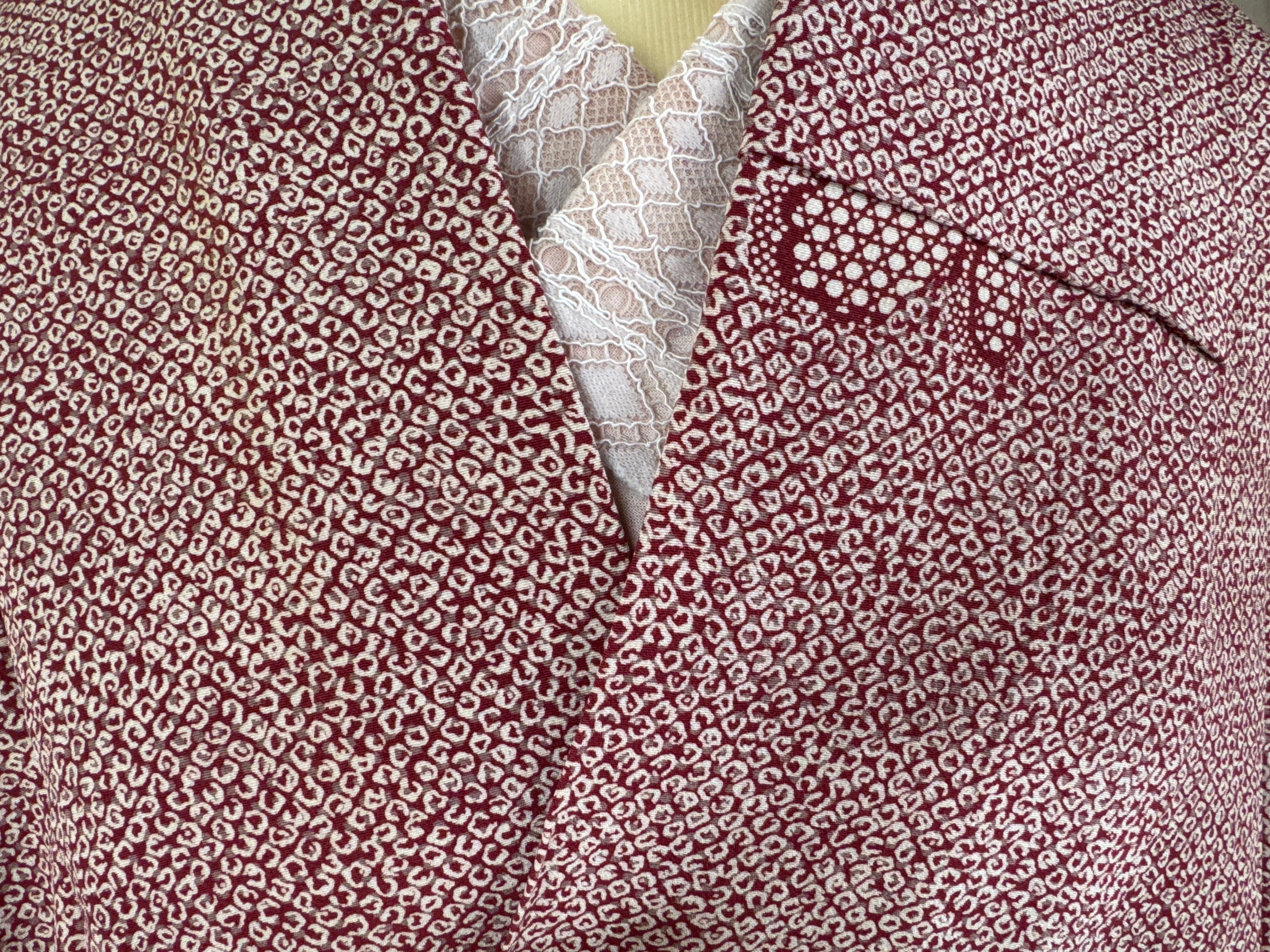 袷］飛び柄小紋 | kimono 梛〜nagi〜