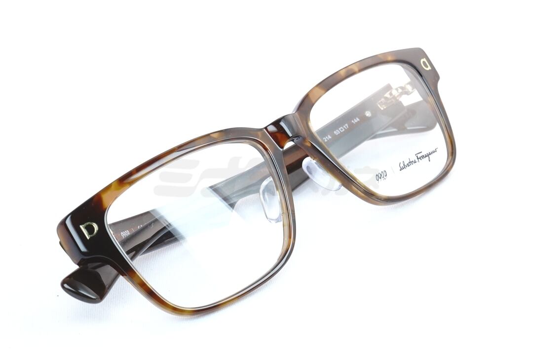 999.9×Ferragamo メガネ SF9003 214 コラボモデル アジアンフィット