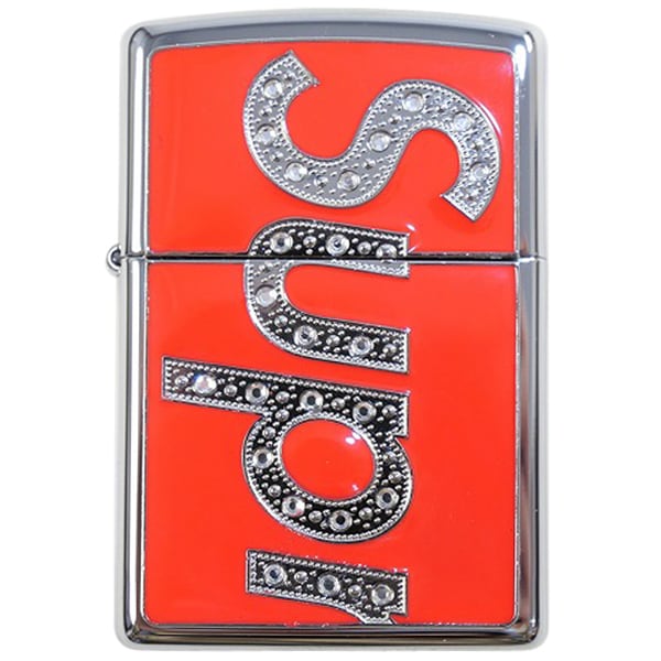 新品未使用 Supreme Swarovski Zippo Red ジッポ