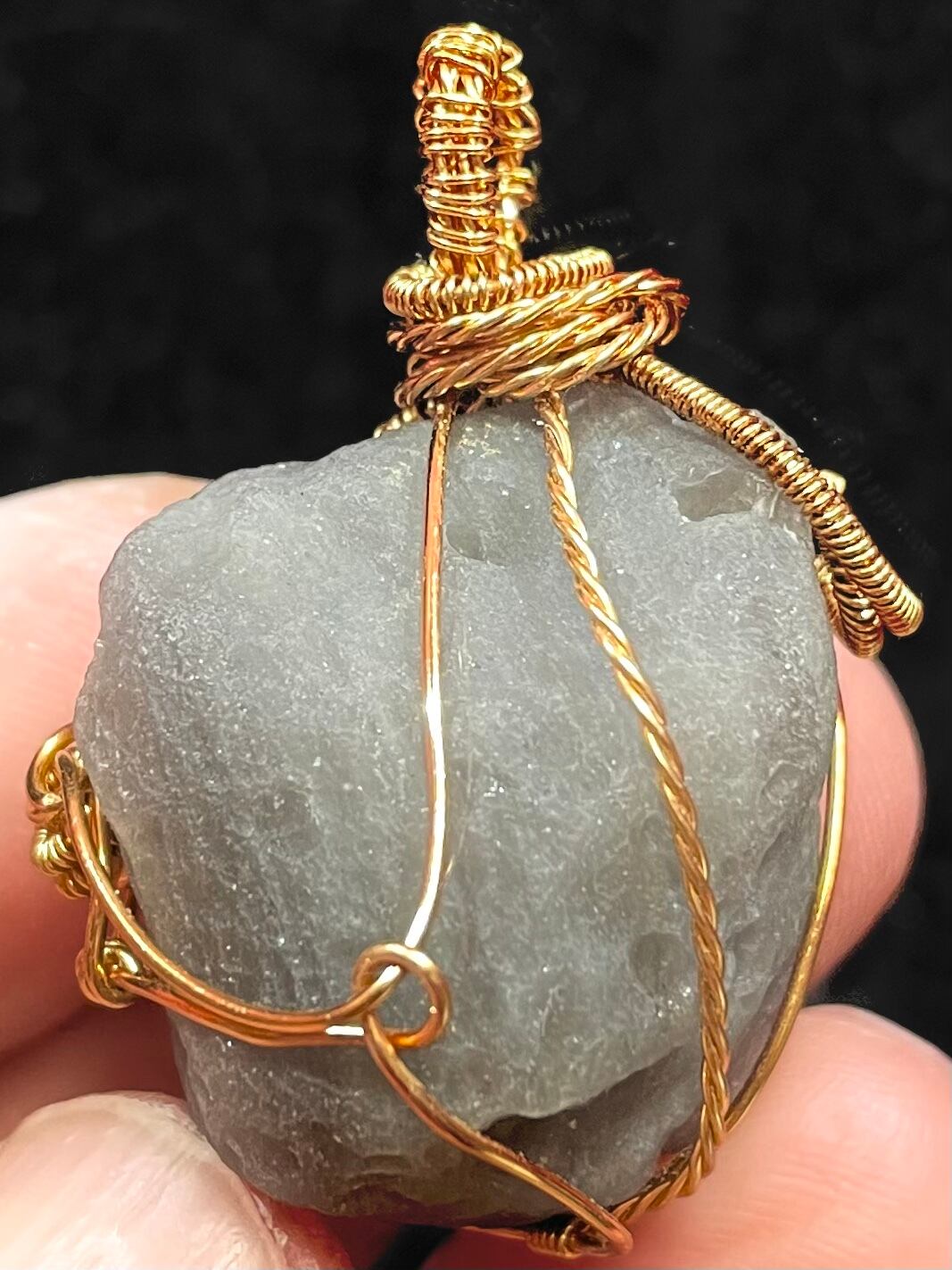 10) 心の癒し「アグニマニタイト」原石ワイヤーPT