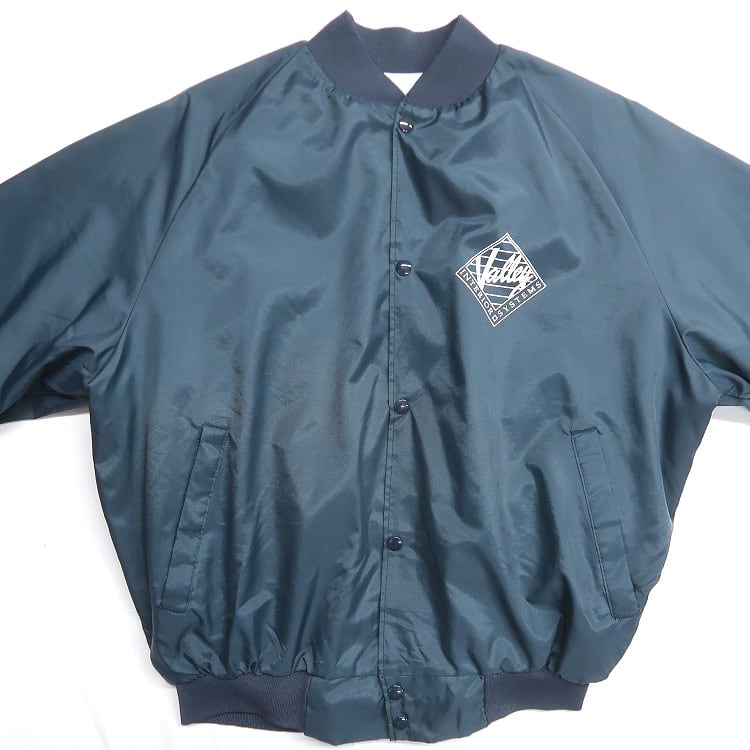 古着 90年代 USA製 WESTARK プリント ナイロンジャケット スタジャン