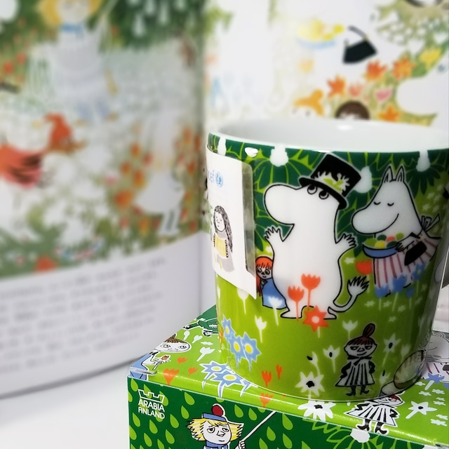 アラビア arabia ムーミンマグカップ TOVE100 2014年 メガネなし