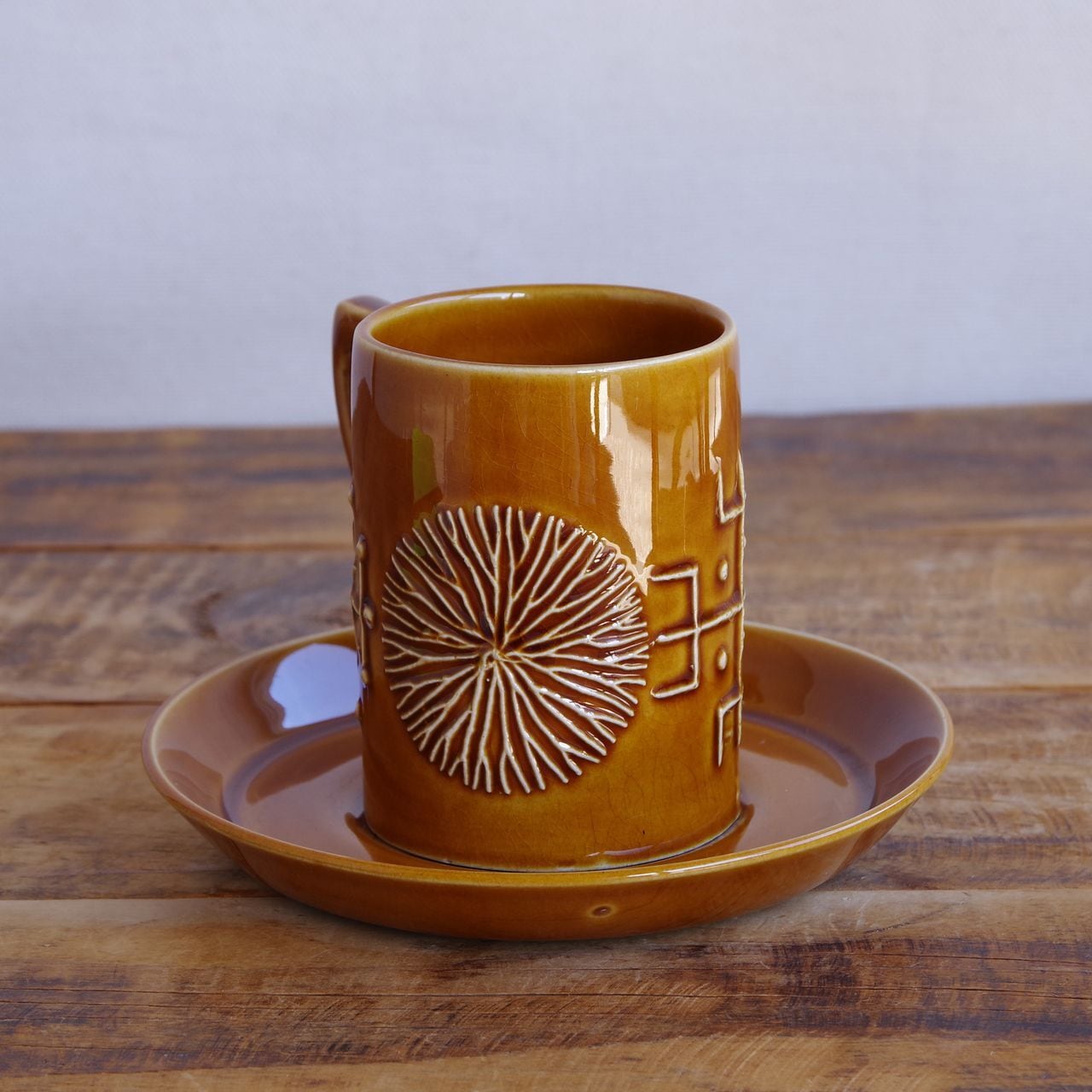 PORTMEIRION ポートメイリオン トーテム ブラウン コーヒーカップ