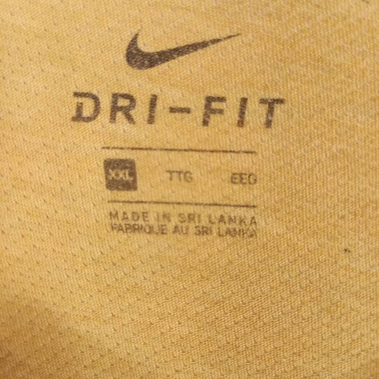ナイキ　プリント　Tシャツ　半袖　オーバーサイズ　ロゴ　イエロー　XXL