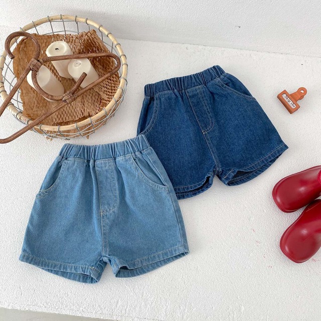 【BABY】トミーデニムハーフパンツ - 19
