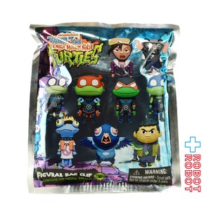 モノグラム フィギュラル バッグ クリップ TMNT テイルズ・オブ・ティーンエイジ・ミュータント・ニンジャ・タートルズ シリーズ6 1パック 未開封