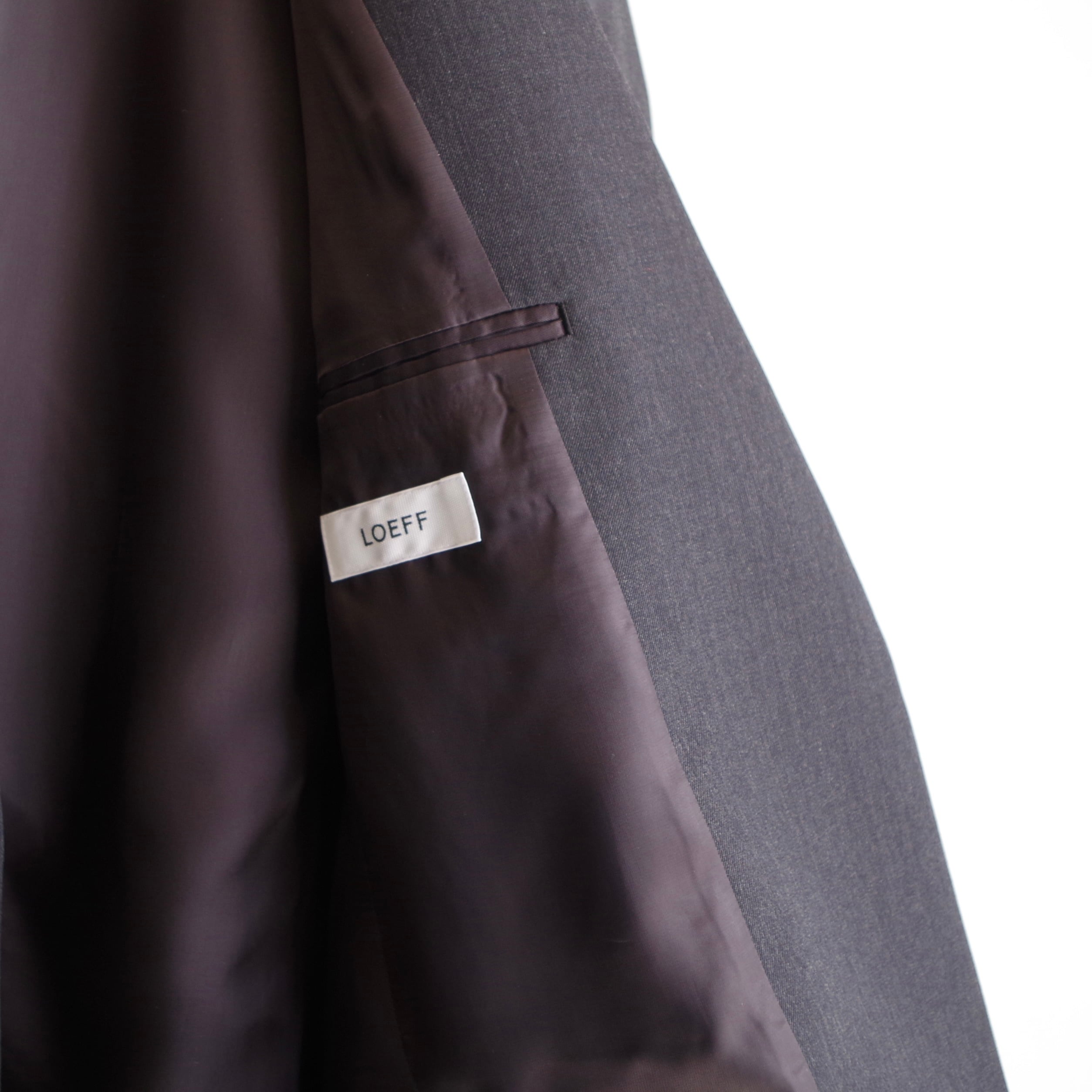 LOEFF Women's Wool Gaba No Collar Jacket | 1F Store