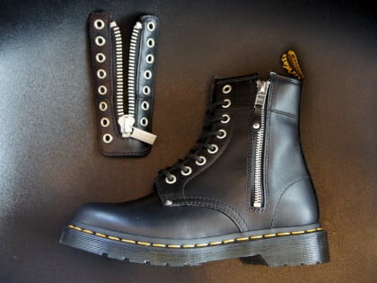 ドクターマーチン Dr.Martens 1460 TWIN ZIP ツイン ジップ ファスナー 2WAY ブラック 黒 27629001 8ホール  限定モデル 正規品 | shoe go shoe powered by BASE