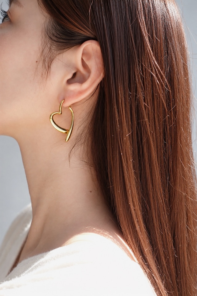 予約 heart fake pierce
