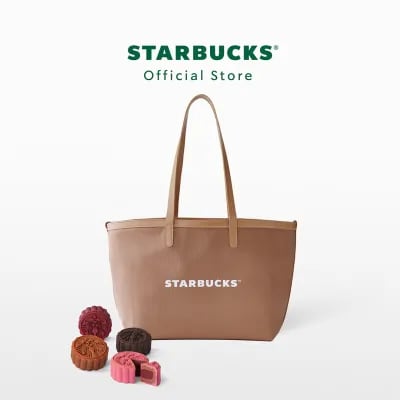 日本未発売☆海外スタバ☆タイ限定 プレミアムムーンケーキ・トート