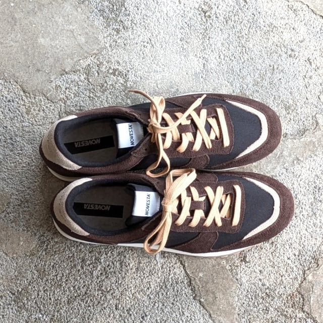再入荷】NOVESTA ノベスタ MARATHON TRAIL （Black × Praline） | C