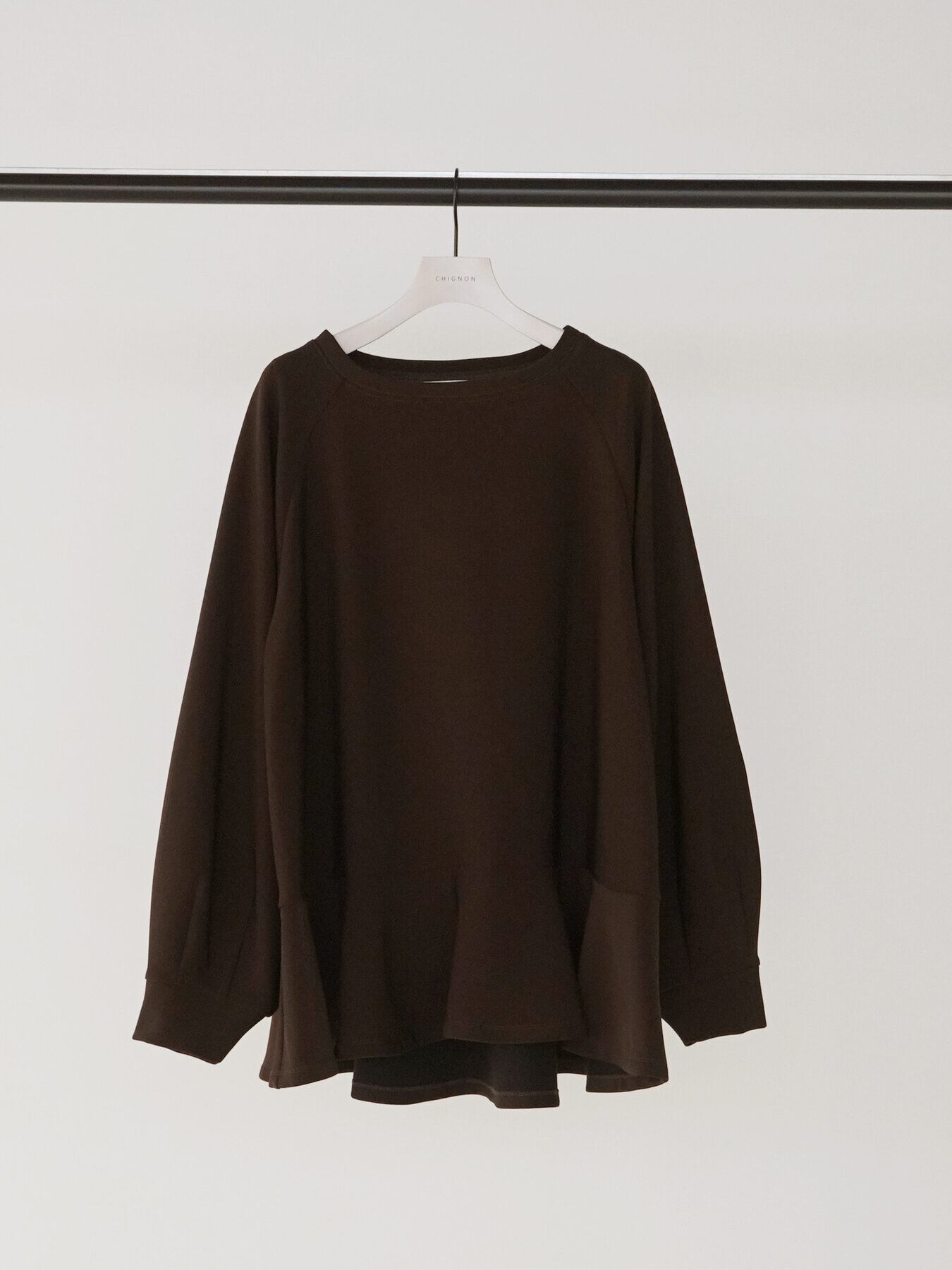 【9/下旬〜10/上旬入荷次第お届けのご予約】CHIGNON/シニヨン ブラッシュドペプラムPO 8865-386GL F