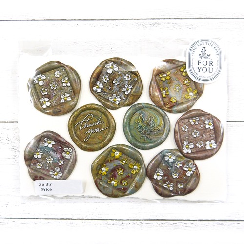 【Zu dir】お花のシーリングスタンプ/シーリングスタンプ