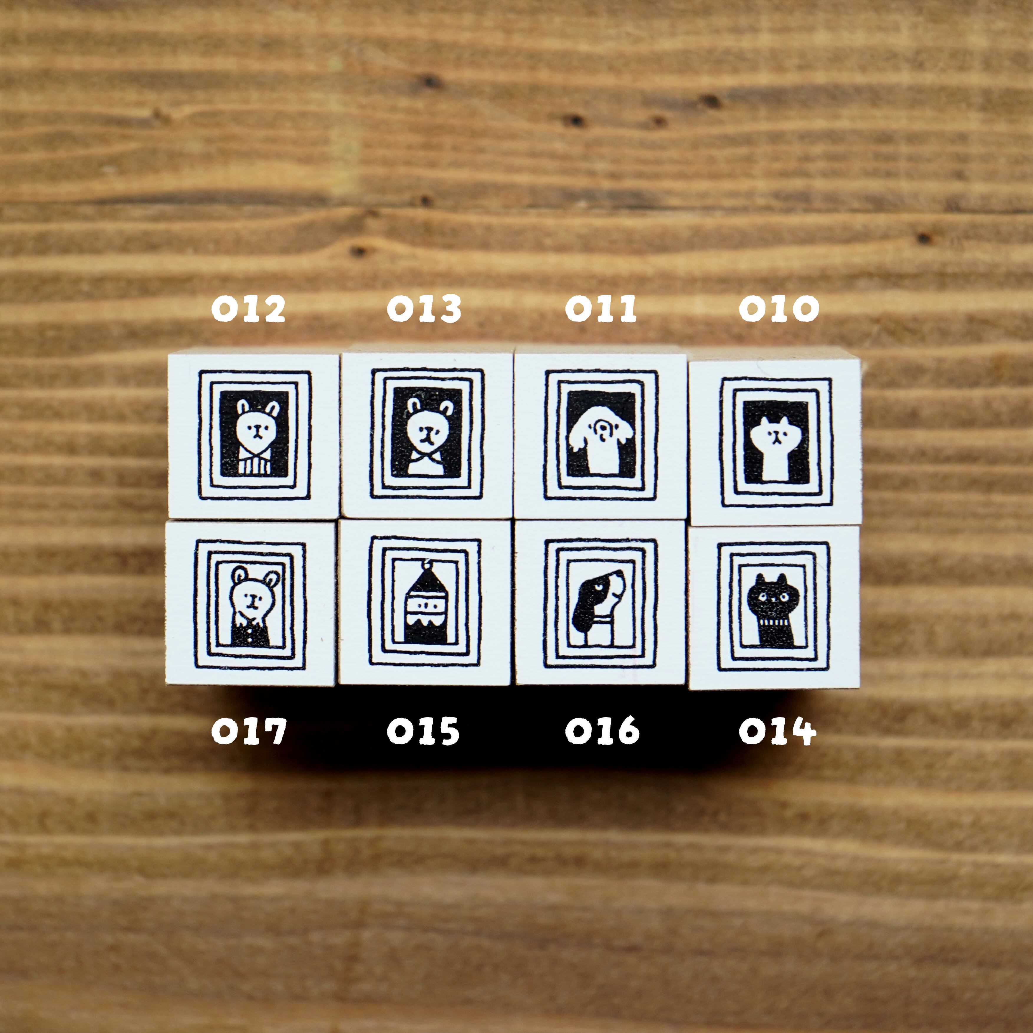 S-010~017 小さな窓から「こんにちは」