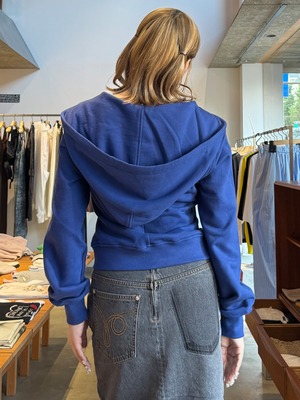 【26AW】push BUTTON プッシュボタン / フーディー / DRAPED ZIP-UP HOODIE